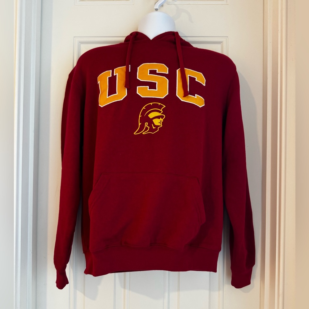 Men’s USC Hooded Sweatshirt Hoody Sz M
